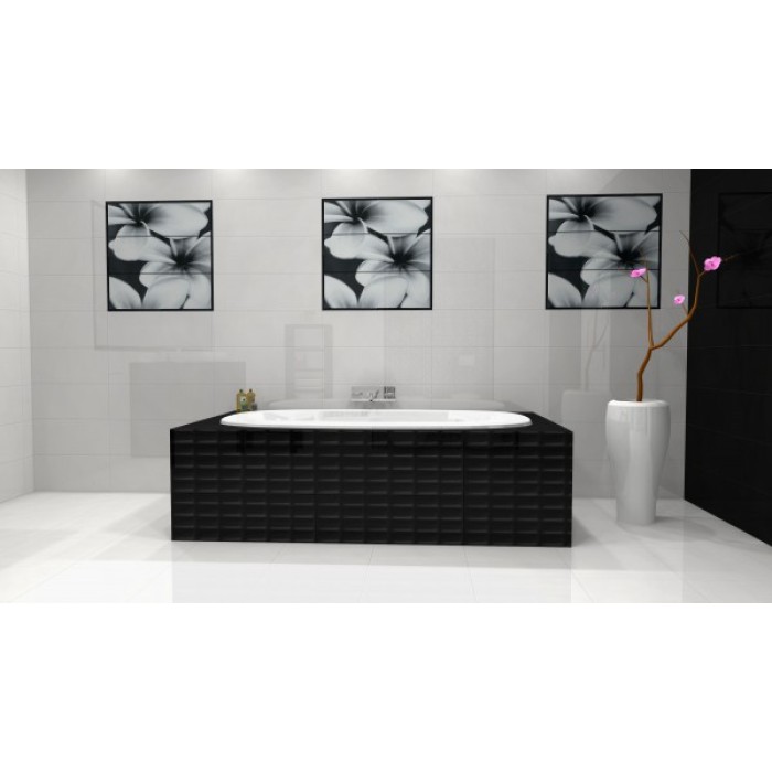 Плитка Opoczno Pret-a-Porter Flower Grey Composition декор 10×750×750