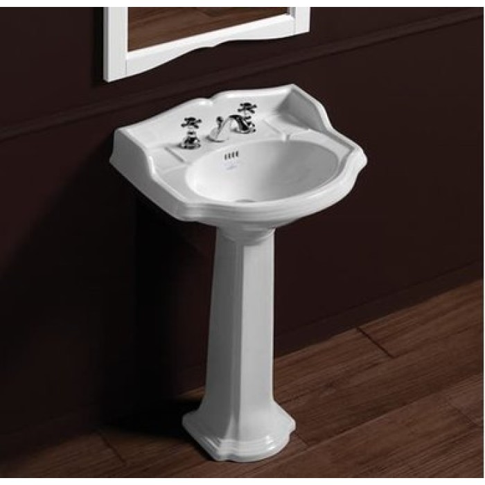 Керамическая раковина 59 см Simas Arcade AR 814