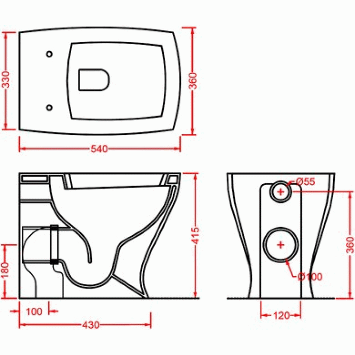 Напольный унитаз Artceram Jazz (JZV002 01;00) white glossy