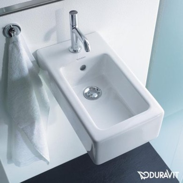 Плитка керамогранит Керамическая раковина 25 см Duravit Vero 0702250000 для пола