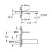 Grohe Eurocube Joy Смеситель для раковины на два отверстия M-Size (19997000) Grohe Eurocube Joy Смеситель для раковины на два отверстия M-Size (19997000)