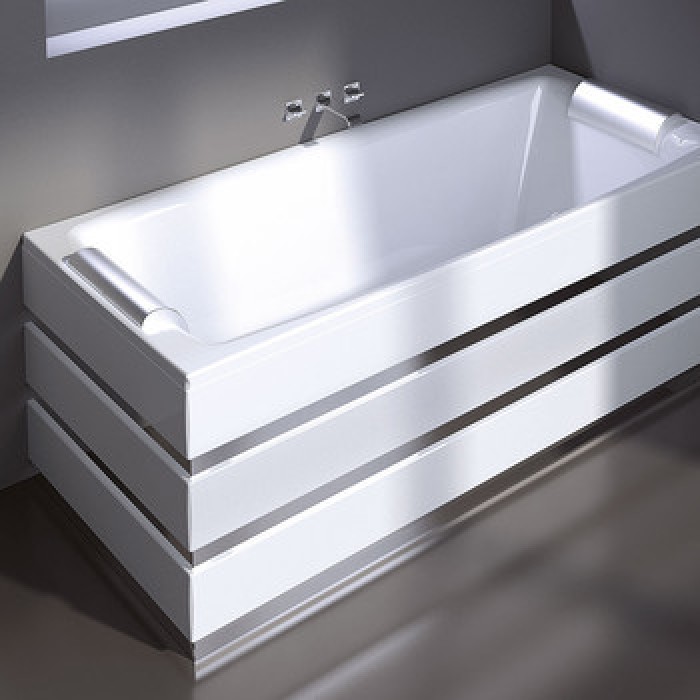 Gruppo Treesse Quadra Line Ванна 180x80x65 см
