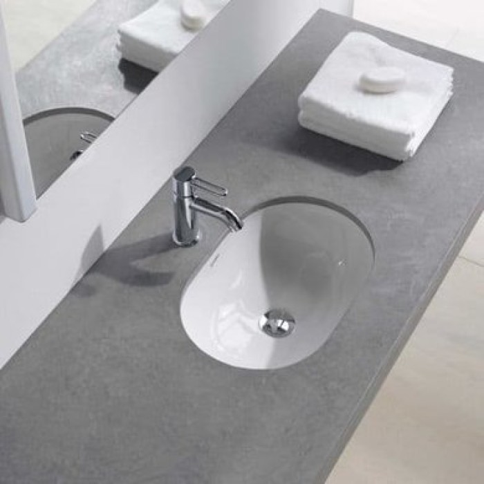 Плитка керамогранит Керамическая раковина 43 см Duravit Bathroom Foster 0336430000 для пола