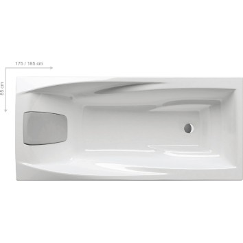 Ванна акриловая Ravak You 175x85 WarmFlow