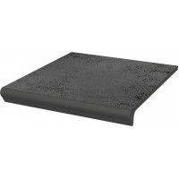 Сходинка з капіносом пряма Semir Grafit 30x33 код 2124 Ceramika Paradyz