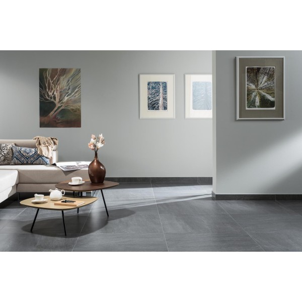 Плитка для пола  Керамогранит Lasselsberger Rako QUARZIT DAK81738 dark grey 10×798×798