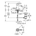 Смеситель для биде Grohe Grandera 23315IG0