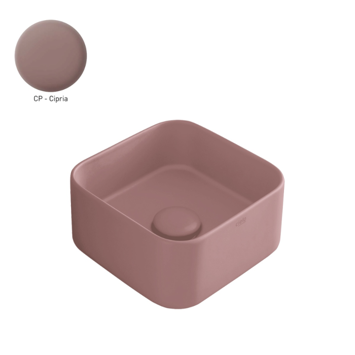 Раковина накладная 25 см Cielo Shui Comfort Minimo