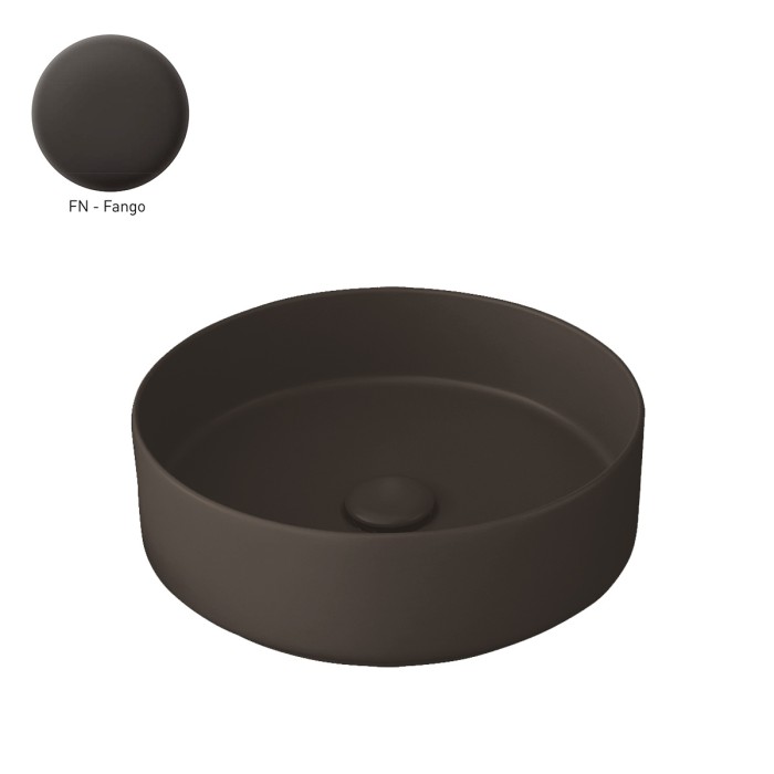 Раковина накладная 40 см Cielo Shui Comfort