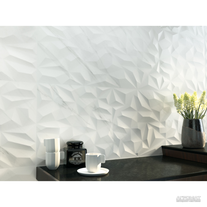 Плитка Baldocer Tasos SPACE 11×1200×400 под мрамор