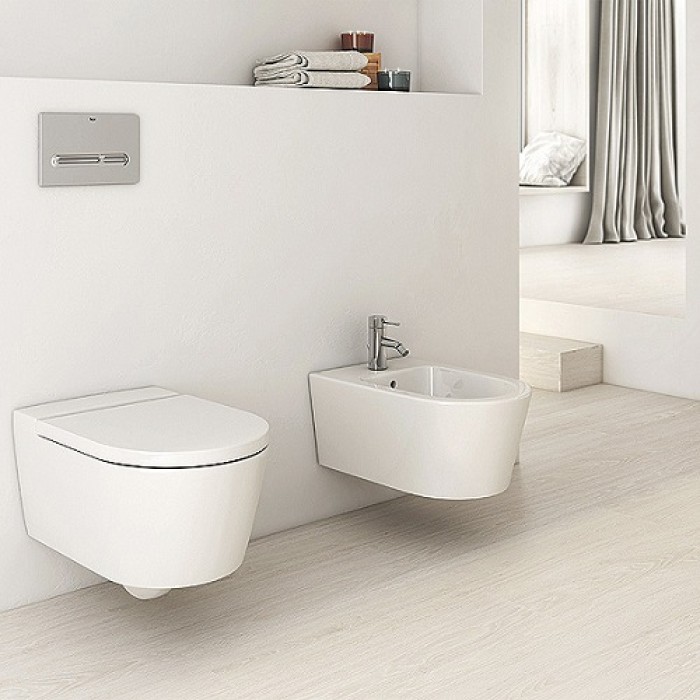 Биде Подвесное Roca Inspira round A357525000 Биде Подвесное Roca Inspira round A357525000