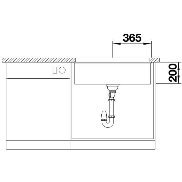 Мойка для кухни Blanco Etagon 700-U Silgranit жемчужный  525170