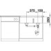 Мойка для кухни Blanco Subline 430/270-U алюметаллик 523153
