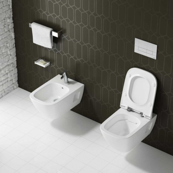 Инсталляция GEBERIT Duofix 458.126.00.1 + унитаз KOLO Modo Remfree L33120000 с сиденье Soft Close L30112000