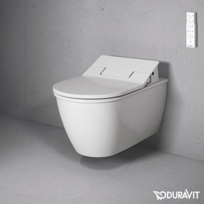 Плитка керамогранит Подвесной унитаз Duravit Darling New SensoWash 2544590000 для пола