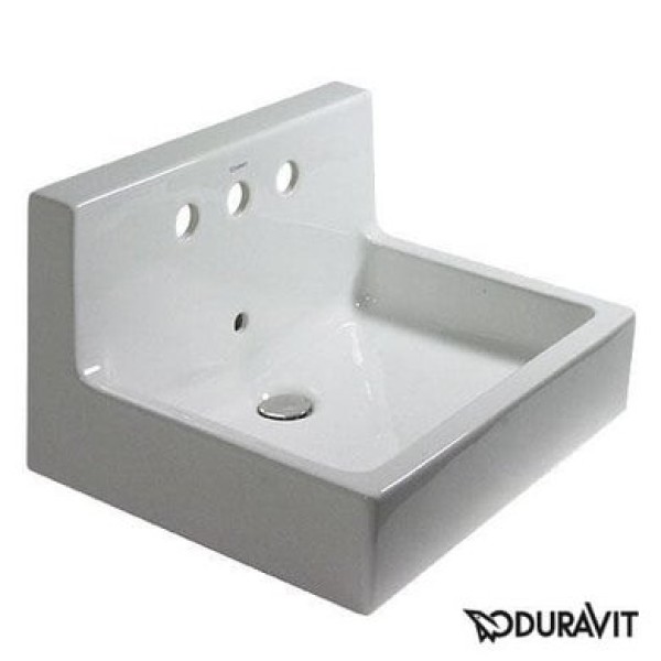 Плитка керамогранит Керамическая раковина 60 см Duravit Vero 0453600025 для пола