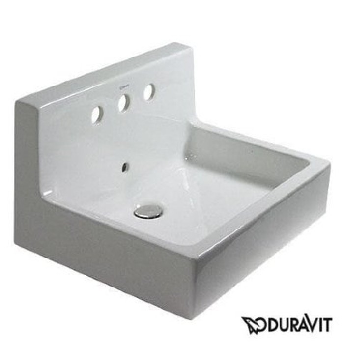 Плитка керамогранит Керамическая раковина 60 см Duravit Vero 0453600025 для пола