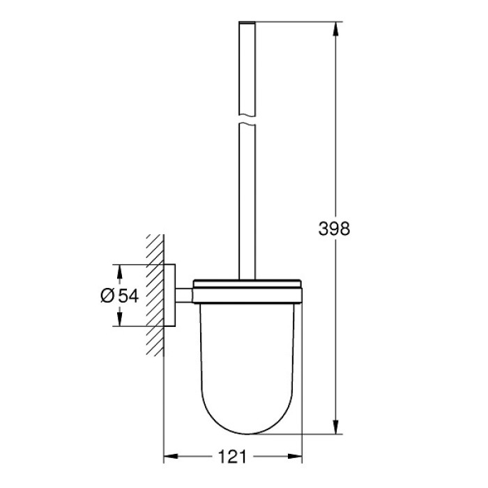 Grohe Essentials Tуалетный ершик в комплекте (40374DC1)