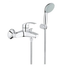 Grohe Eurosmart New Однорычажный смеситель для ванны + душевой набор (33302002)