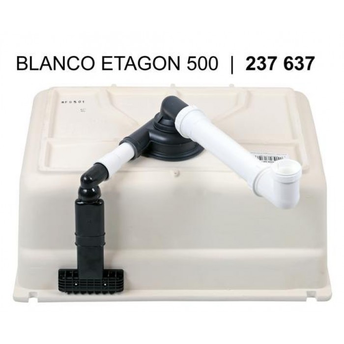 Мойка для кухни Blanco Etagon 500-U Ceramic PuraPlus черный  525155