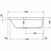 Happy D.2 ванна прямоугольная 160 см 700308000000000 в интернет-магазине «Estet Room»