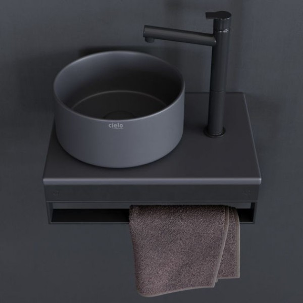 Раковина накладная 25 см Cielo Shui Comfort Minimo