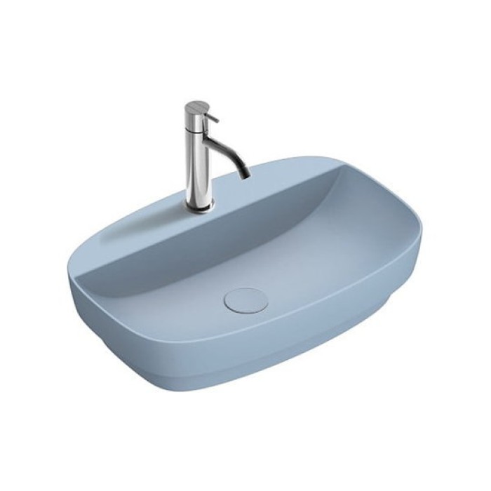 Керамическая раковина 60 см Catalano Green Lux, azzurro satinato