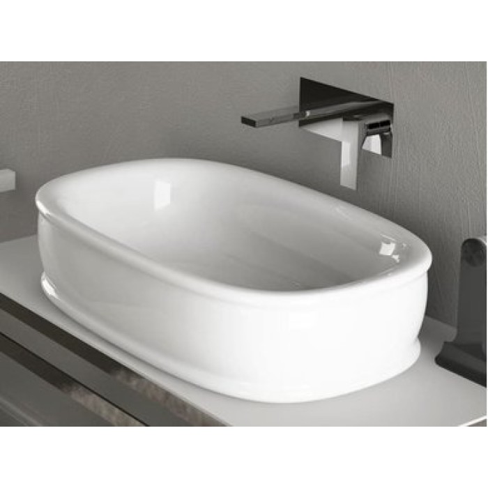 Керамическая раковина 65 см Artceram Azuley, black glossy (AZL002 03;00)