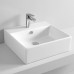 Керамическая раковина 50 см Artceram Quadro, white glossy (QUL002 01;00)