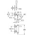 Смеситель для ванны Grohe Essence 33628001