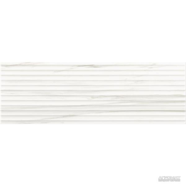 Плитка Opoczno Artistic Way WHITE STRUCTURE 10×750×250 под мрамор