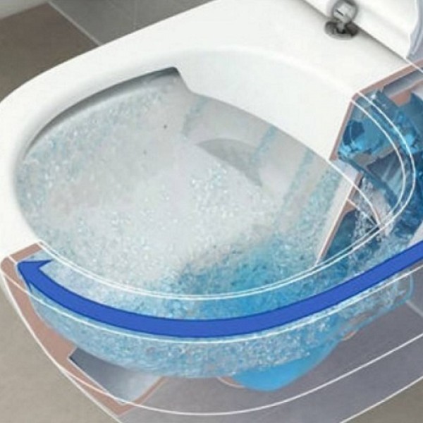 Унитаз подвесной Villeroy & Boch O.Novo Directflush (5660HR01) с сиденьем Soft Close (9M38S101)