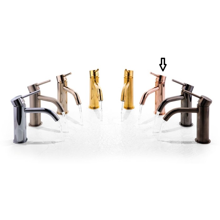 Смеситель для раковины Paffoni Light LIG078ROSE Смеситель для раковины Paffoni Light LIG078ROSE