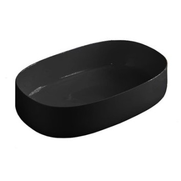 Керамическая раковина 55 см Artceram Cognac, black glossy (COL003 03;00)