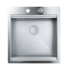 Мойдка для кухни Grohe 518x560 мм, 1 чаша, матовая, в уровень со столешницей (31583SD0)