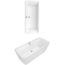 Ванна квариловая Villeroy&Boch Squaro UBQ180SQE9T2V-01