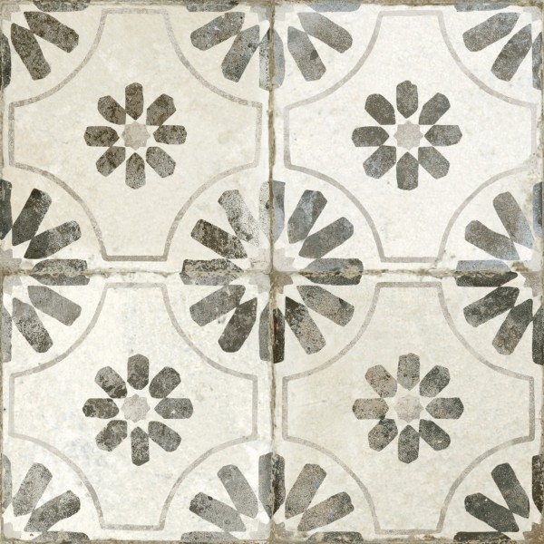 Напольная плитка PERONDA FS BLUME BLACK 10×450×450 под бетон