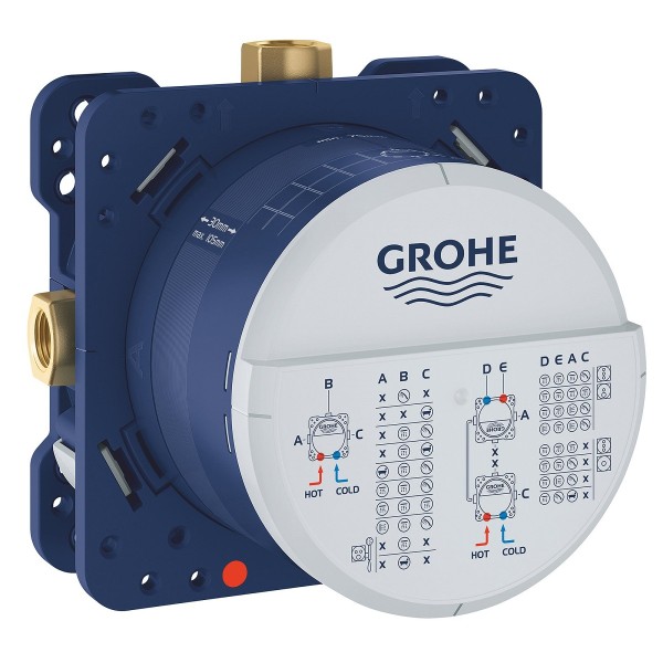 Плитка керамогранит Grohe Grohtherm SmartControl Душевая система Rainshower 310 SmartActive Cube (3470600A) для пола