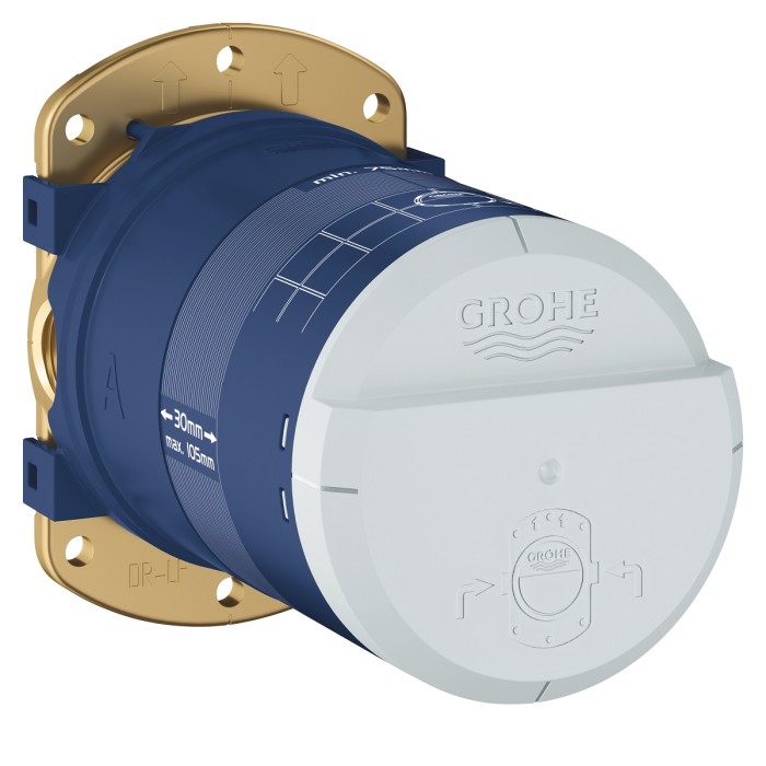 Плитка керамогранит Grohe Grohtherm SmartControl Душевая система Rainshower 310 SmartActive Cube (3470600A) для пола