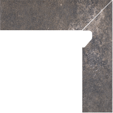 Цоколь Viano Antracite Правий 2 ел 8,1x30 код 7636 Ceramika Paradyz