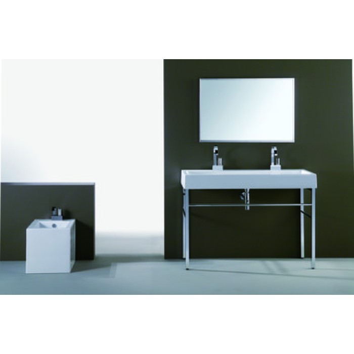 Керамическая раковина 121 см Simas Frozen U 120