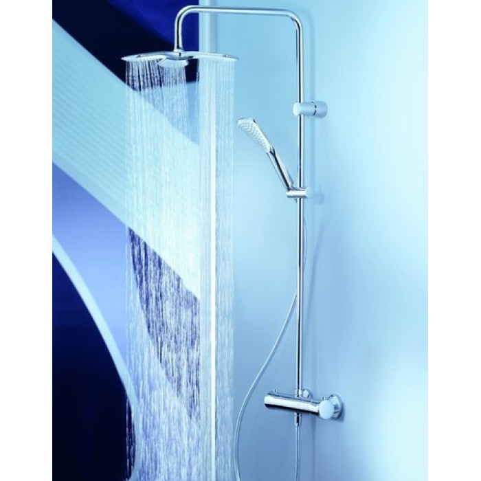 Плитка керамогранит Душевая система Kludi Dual Shower System (670930500) для пола