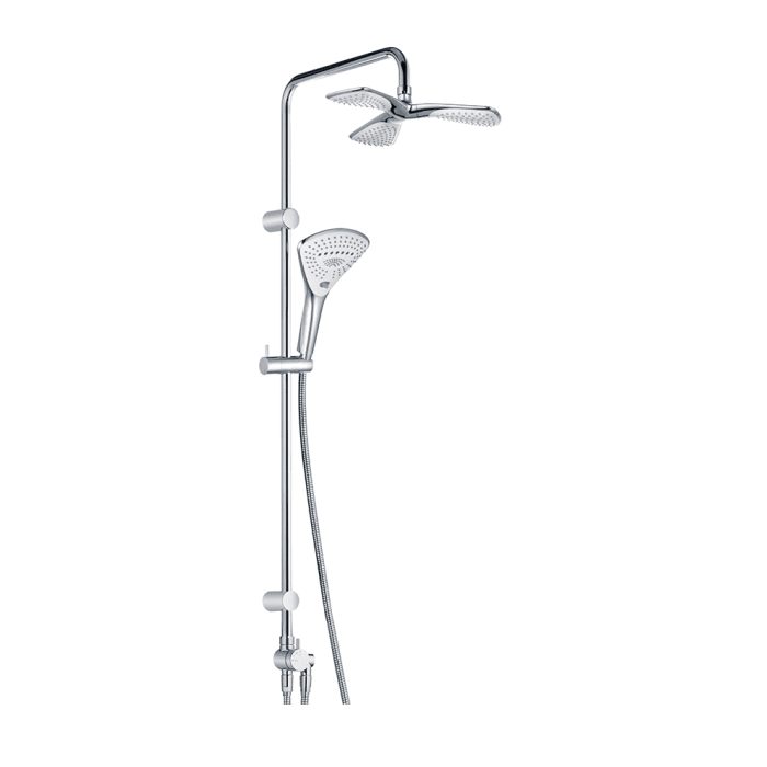 Плитка керамогранит Душевая система Kludi Dual Shower System (670930500) для пола