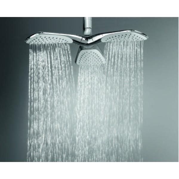 Плитка керамогранит Душевая система Kludi Dual Shower System (670930500) для пола