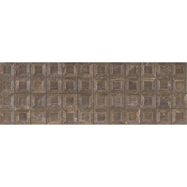Плитка PAMESA FORVM BROWN RLV 10×900×300 под мрамор