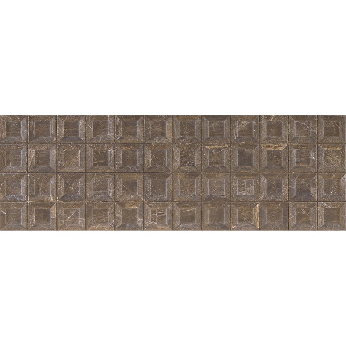 Плитка PAMESA FORVM BROWN RLV 10×900×300 под мрамор