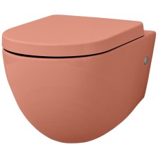 Подвесной унитаз безободковый Artceram File 2.0 (FLV004 14;00) red coral
