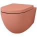 Подвесной унитаз безободковый Artceram File 2.0 (FLV004 14;00) red coral