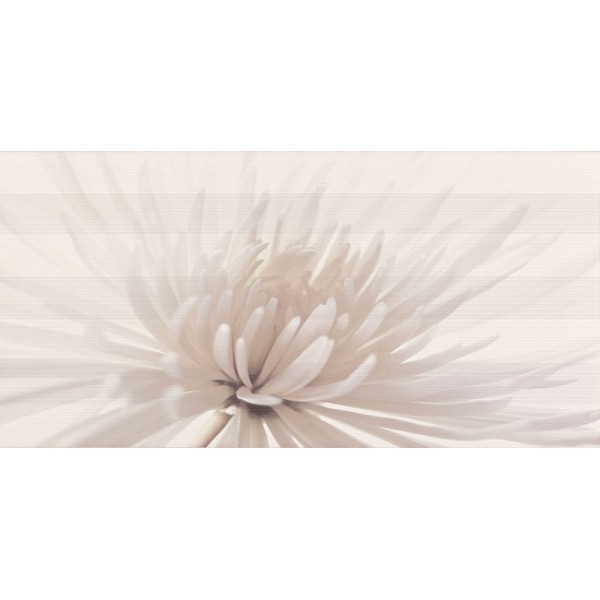 Плитка Opoczno Avangarde white inserto flower 10×300×600