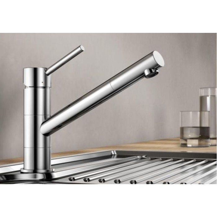 Смеситель кухонный Blanco KANO хром 521502